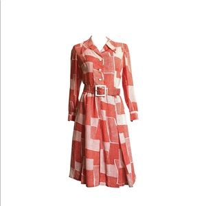 1970s Adele Simpson Dress